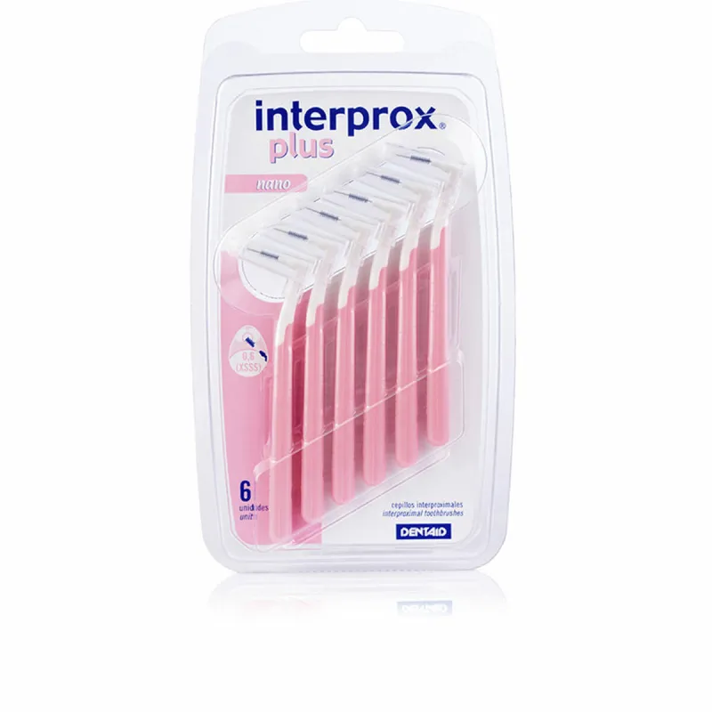 Tarpdančio Interprox   0,6 mm Rožinė (6 vnt.)