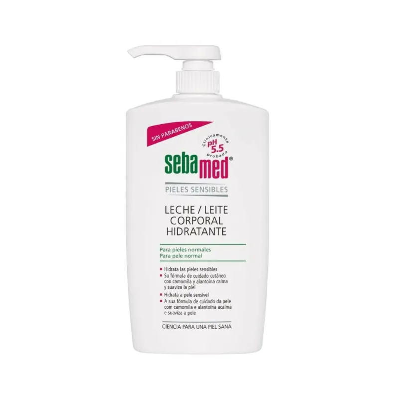 Молочко для тела Sebamed Piel Sensible 750 ml Чувствительная кожа