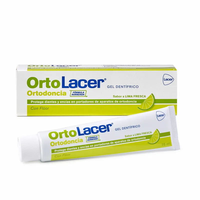 Зубная паста Lacer Ortolacer 75 ml лимонный