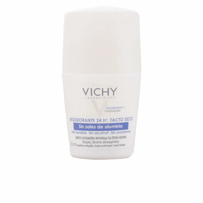 Roll-On Deodorant Sans Aluminium 24H Vichy (50 ml)