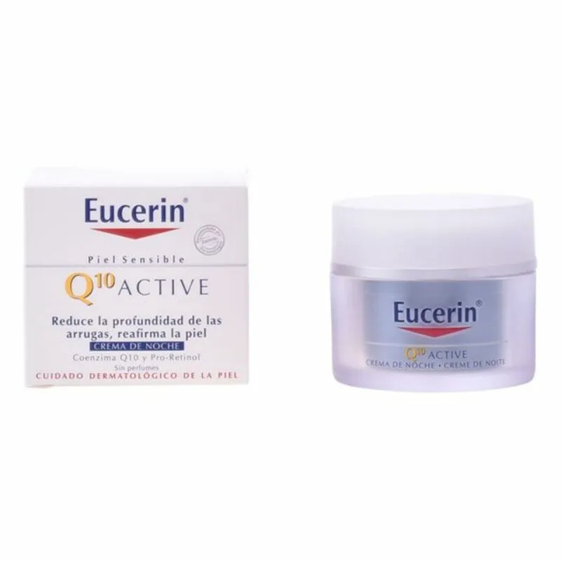 Ryppyjä estävä yövoide Q10 Active Eucerin 50 ml