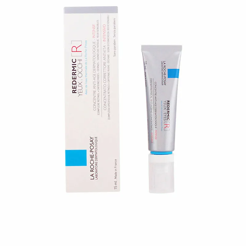 Pretnovecošanas Krēms Zonai ap Acīm La Roche Posay Redermic R 15 ml Pret-novecošanās