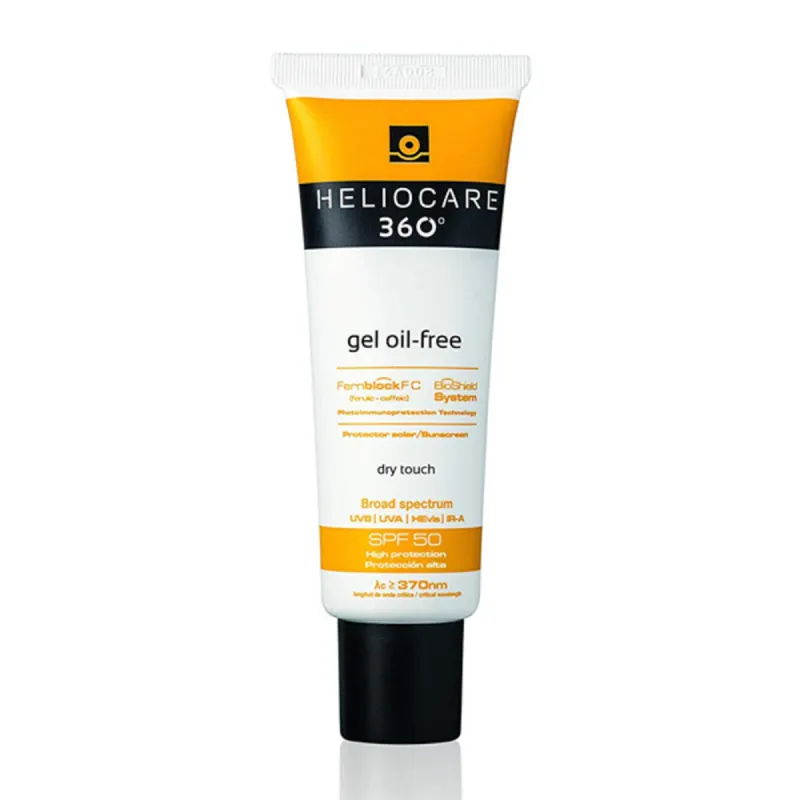 Gelis nuo saulės Heliocare 360º Oil-Free Spf 50 50 ml