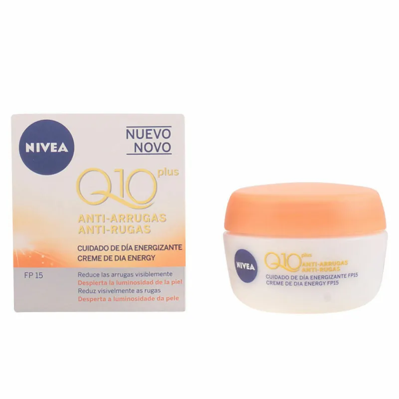 Energising Anti-Wrinkle Cream Nivea Q10+ Spf 15 50 ml