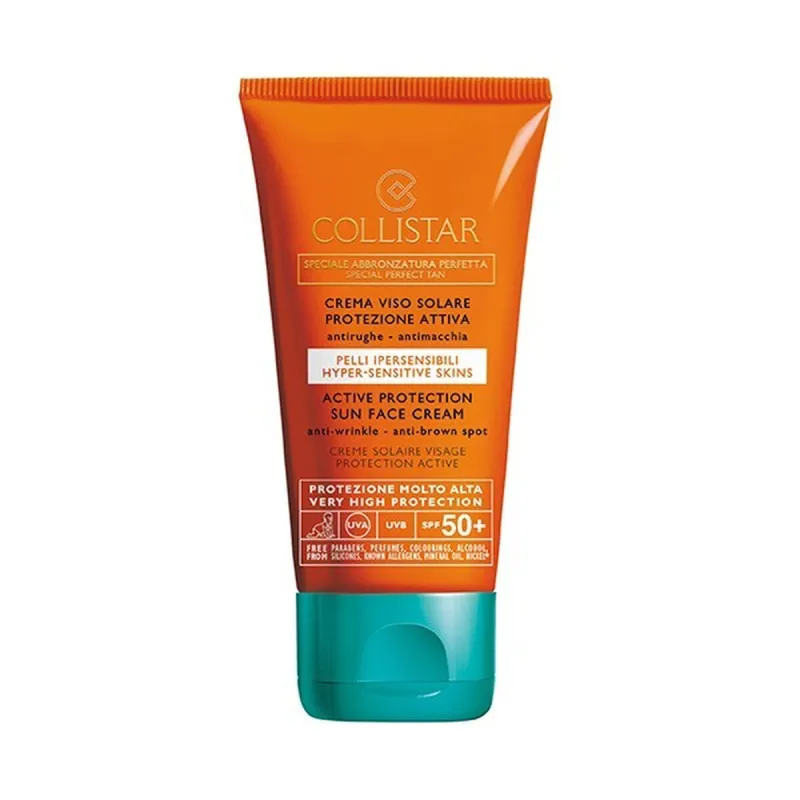Anti-Brown Spot jumeühtlustamise päikesekreem Collistar Crema Solar Spf 50+ 50 ml