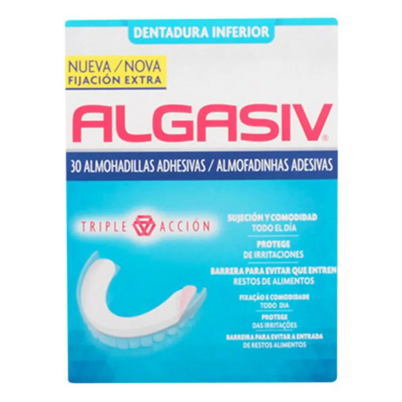 Dantų protezų įklotai Algasiv P531 (30 vnt.)
