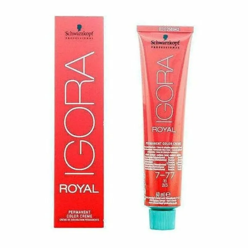 Noturīga Krāsa Schwarzkopf 609787 Nº 7-77 60 ml