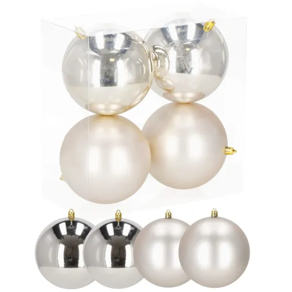 Kalėdinių eglutės papuošalų rinkinys Springos CA1183 12 cm 4 vnt