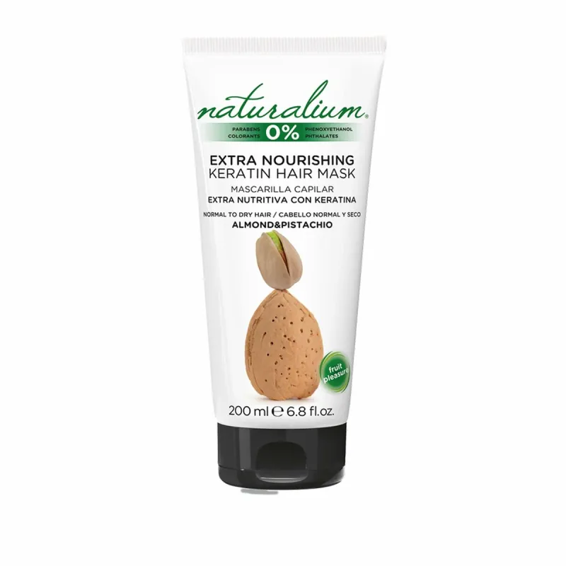 Ravitseva hiusnaamio Naturalium 200 ml Manteli Pistaasi