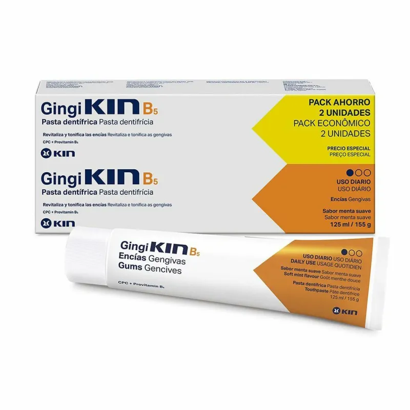 Hammastahna Kin Gingikin Pasta Dentífrica 125 ml (2 Kappaletta)