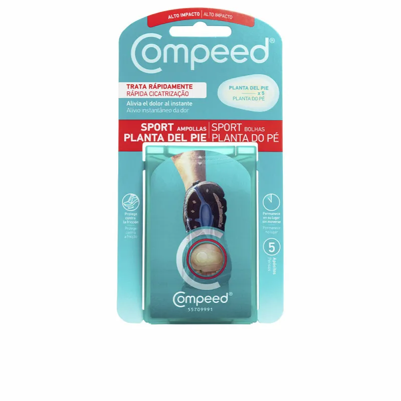 Pleistrai nuo pūslelių Compeed 5 vnt. Padas