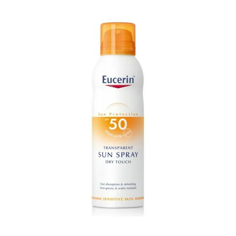 Vartalon aurinkosuojasuihke Sensitive Eucerin 200 ml