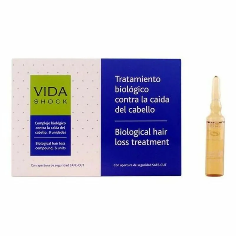 Ampulės nuo plaukų slinkimo Vida Shock Luxana (6 x 10 ml)