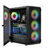 ATX Semi-tower Box Logic PORTOS ARGB White Black