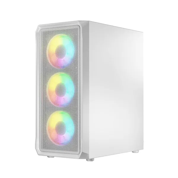 ATX Semi-tower Box Logic PORTOS ARGB White Black