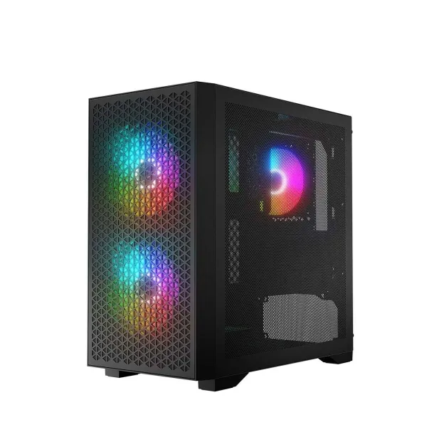 ATX Pus-torņveida Kārba Logic AM-DART-PRO-ARGB-10 Melns