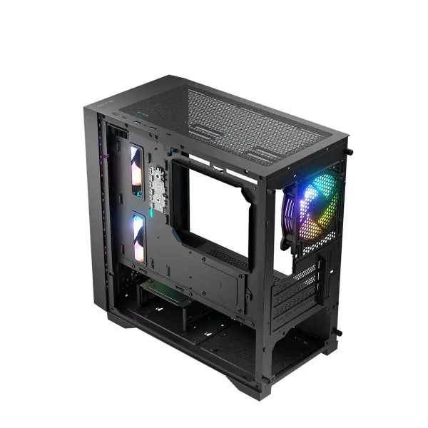 ATX Pus-torņveida Kārba Logic AM-DART-PRO-ARGB-10 Melns