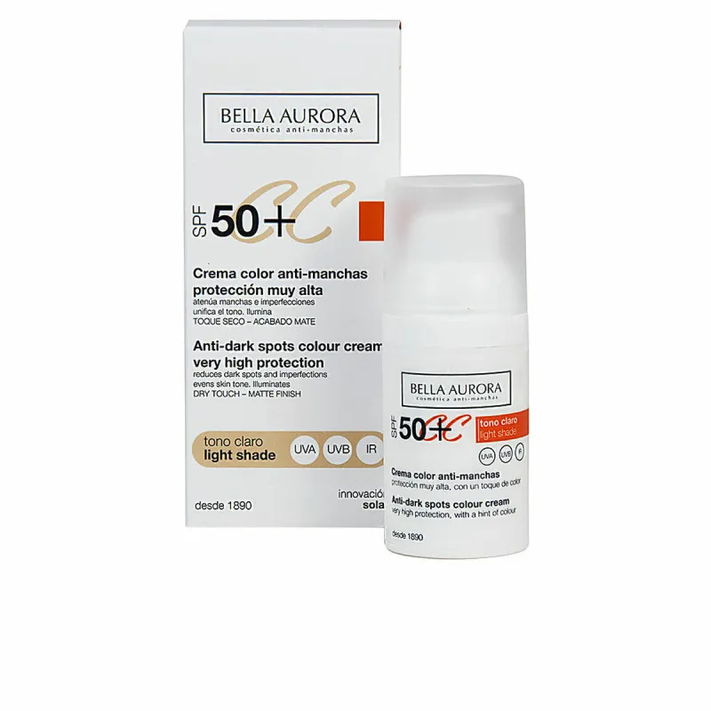 Krēms pret brūniem pleķiem Bella Aurora CC CREAM BELLA AURORA 30 ml Gaismas signāls