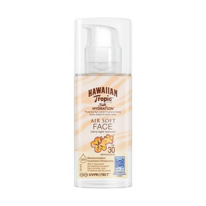 Sauļošanās krēms sejai Hawaiian Tropic B19009P0291 Spf 30 50 ml