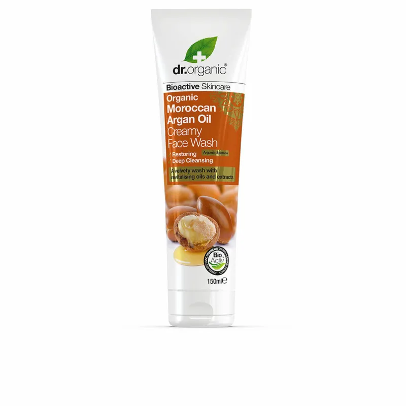 Tīrīšanas krēms Dr.Organic Argán 150 ml