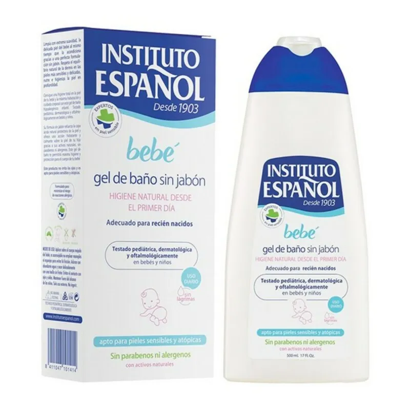 Saippuaa sisältämätön suihkugeeli Instituto Español Bebe 500 ml