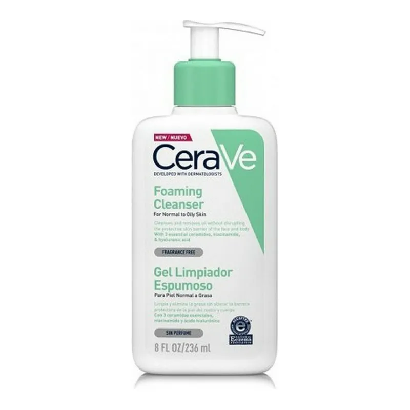Puhastav vahutav geel CeraVe Foaming Cleanser 236 ml