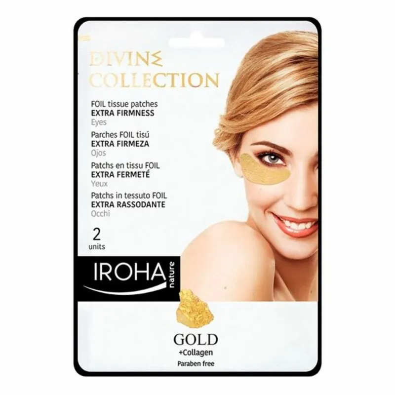 Pleistras akių zonai Iroha Gold 2 Dalys