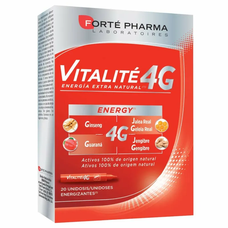 Multivitamiini Forté Pharma VItalité 4G 20 Ühikut
