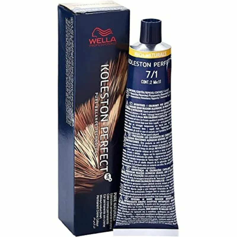 Ilgalaikiai dažai Wella Koleston Perfect Pure Naturals Nº 7.01 60 ml