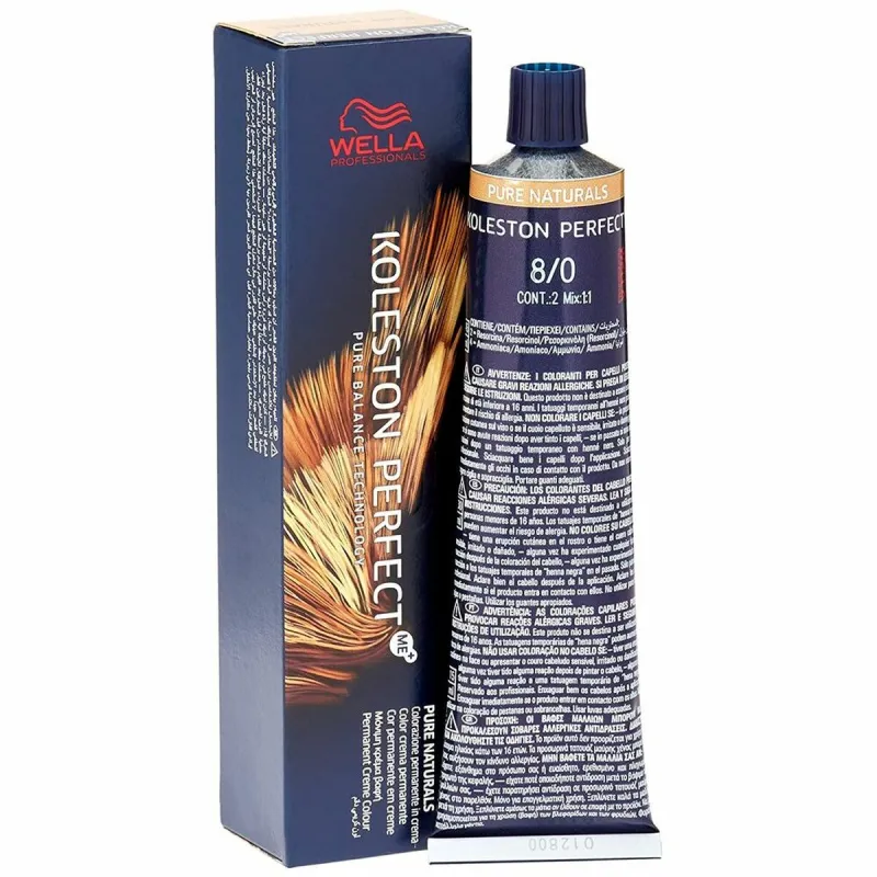 Püsivärv Wella Koleston Perfect Pure Naturals Nº 8.0 60 ml