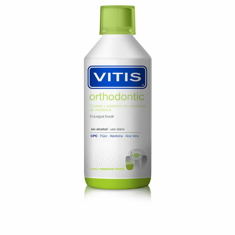 Burnos plovimas Vitis Orthodontic Mėtos Obuolys 1 L