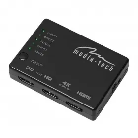 HDMI-kytkin Media Tech MT5207 Musta