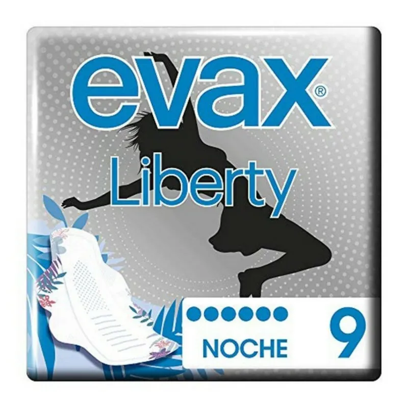 Night Sanitary Pads with Wings Evax 4015400749240
