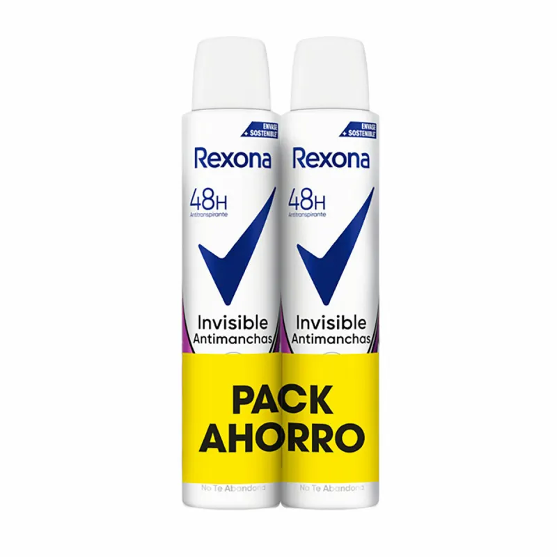 Dezodorants Rexona 48h Invisible 200 ml (2 gb.)
