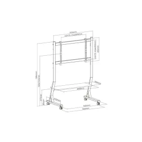 Seinäteline ART STO SD-22 90" 45