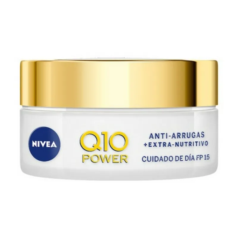 Pretgrumbu krēms Nivea Q10+ Spf 15 50 ml