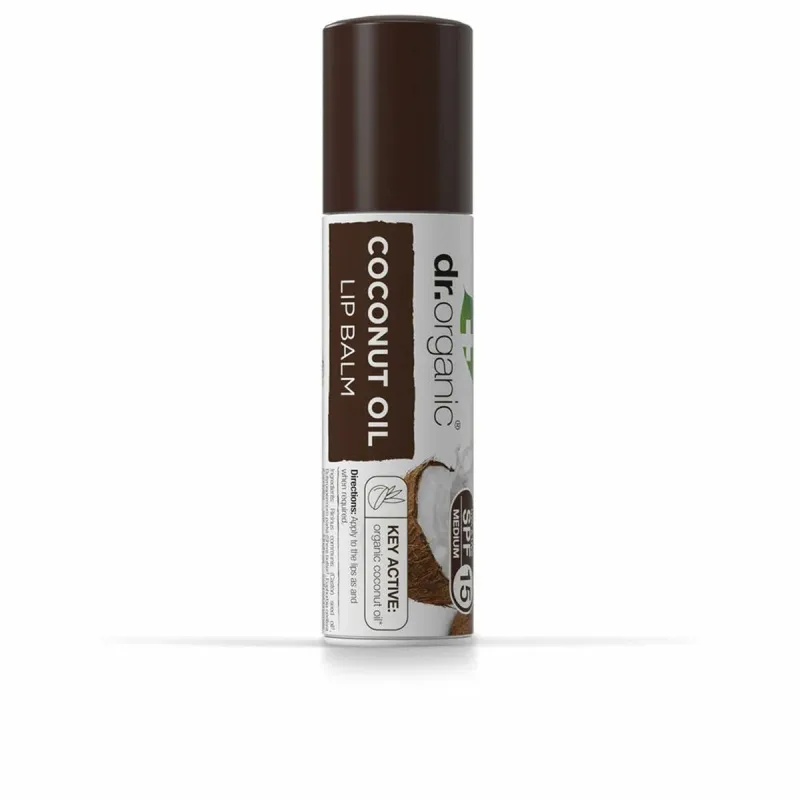 Lip Balm Dr.Organic ACEITE DE COCO DR ORGANIC Spf 15 5,7 g