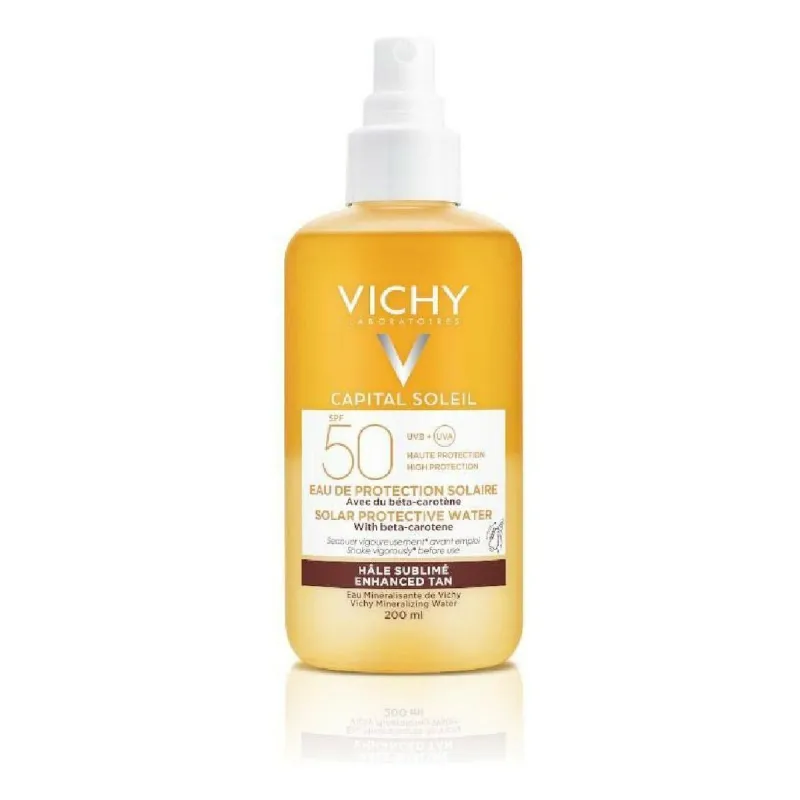 Aurinkosuoja Capital Soleil Enhanced Tan Vichy 101094 Spf 50 Spf 50 200 ml