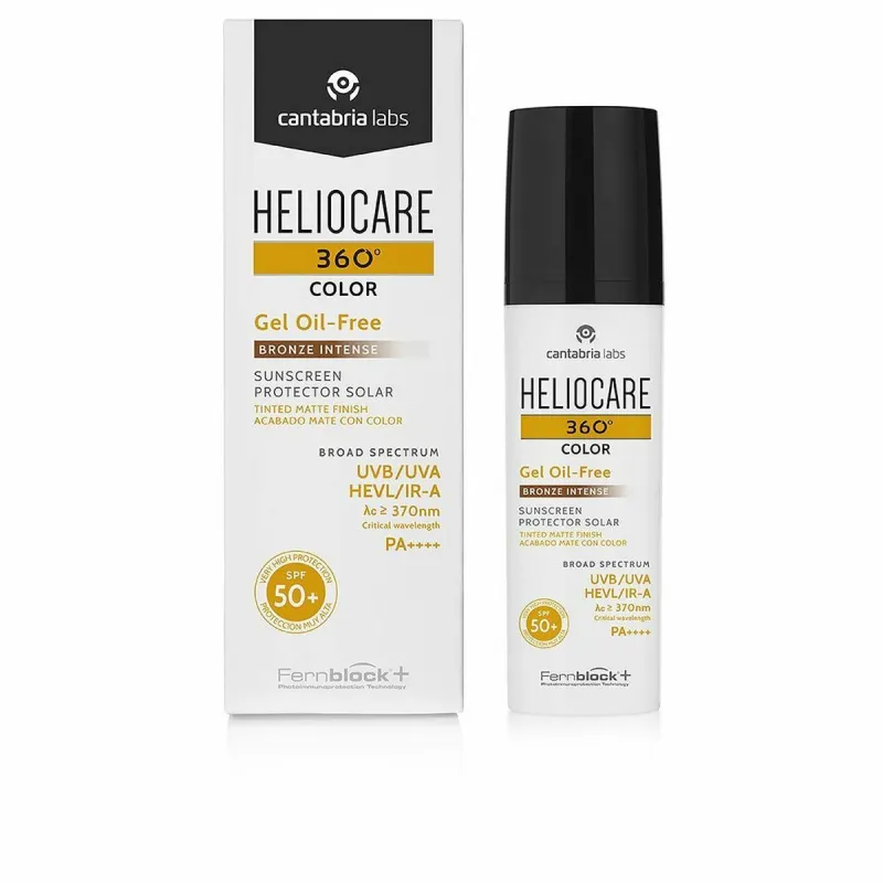 Päikesekaitse koos Värviga Heliocare 360º Spf 50 50 ml Pruunistaja
