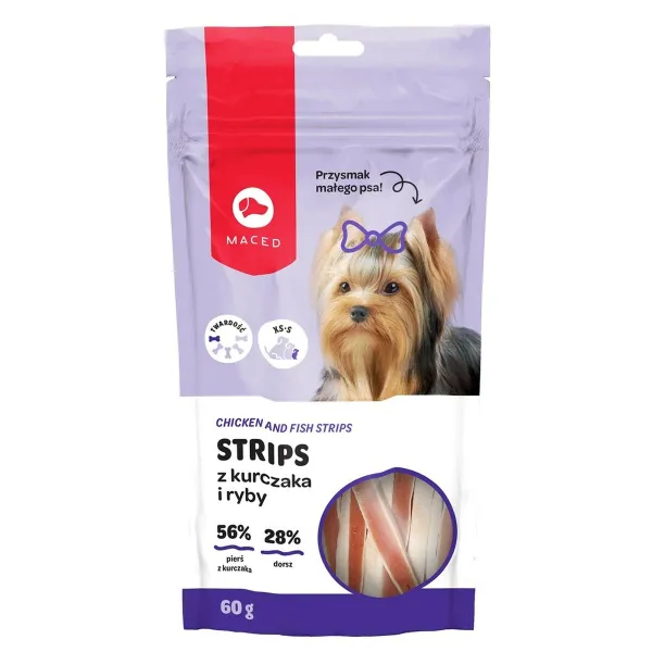 Dog Snack Maced Chicken Fish Cod 60 g