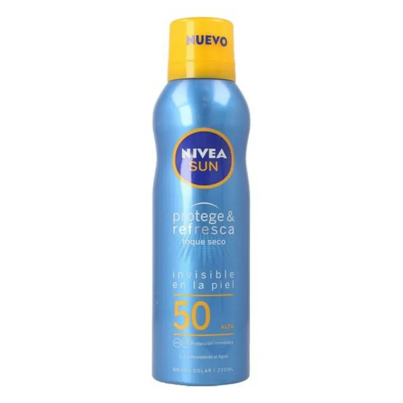 Suihke aurinkosuoja Nivea 8412300001083 Spf 50 200 ml