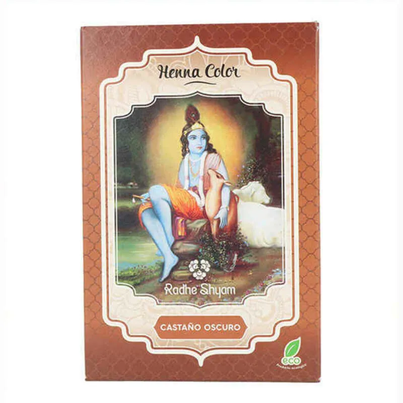 Poolpüsiv värv Henna Radhe Shyam Shyam Henna Helepruun (100 g)