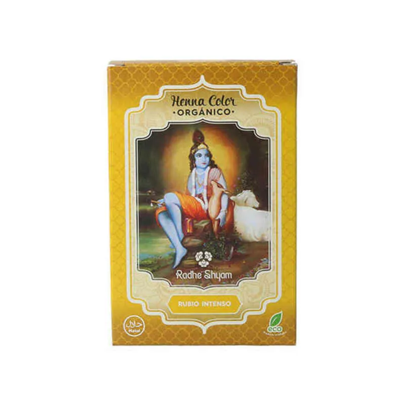 Pusiau laikinas dažas Henna Radhe Shyam Shyam Henna Šviesus (100 g)