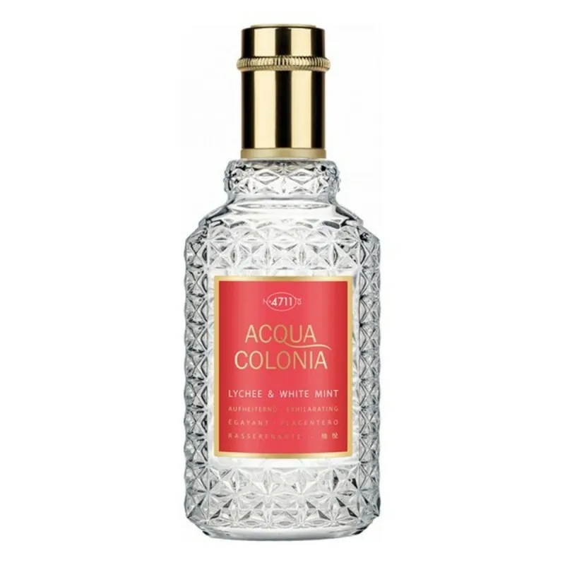 Men's Perfume 4711 ACQUA COLONIA LYCHEE & WHITE MINT EDC 50 ml