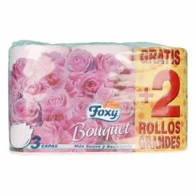 Vessapaperirulla Foxy Bouquet 3 kerrosta 6 Kappaletta