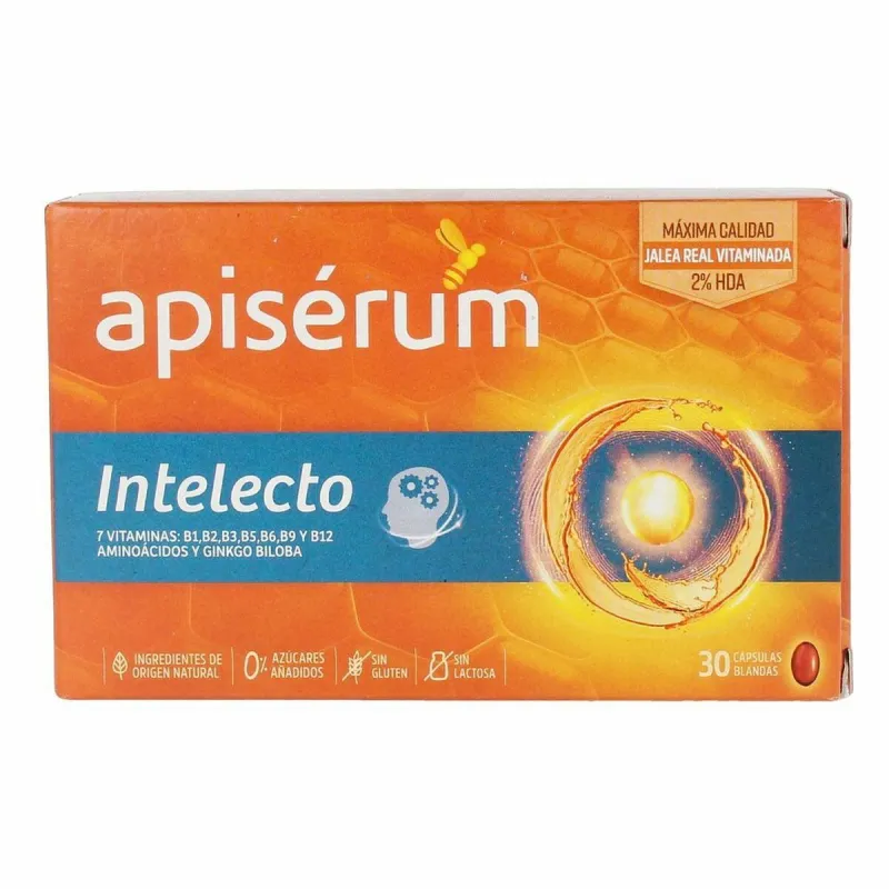 Aju funktsioneerimist intensiivistav toidulisand Apiserum Intelecto 30 Ühikut
