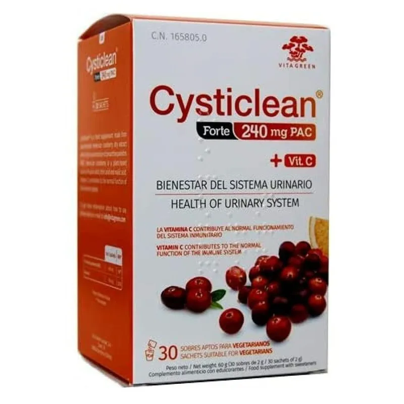 Gremošanas līdzeklis CYSTICLEAN Forte 30 gb.