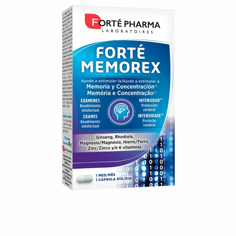 Aju funktsioneerimist intensiivistav toidulisand Forté Pharma Forté Memorex 28 Ühikut