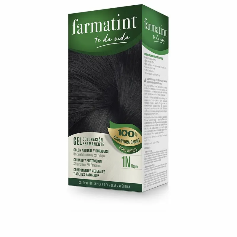 Постоянная краска Farmatint 380212 1n-Negro Гель (5 штук)