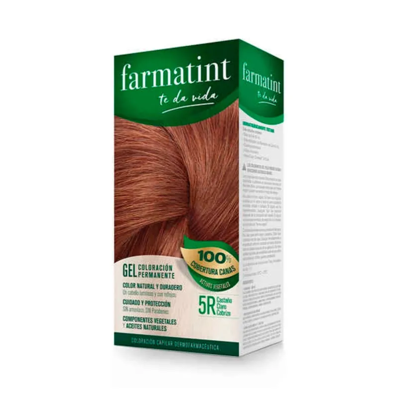 Постоянная краска Farmatint 380231 Nº 5r-Castano Claro Cobrizo (5 штук)